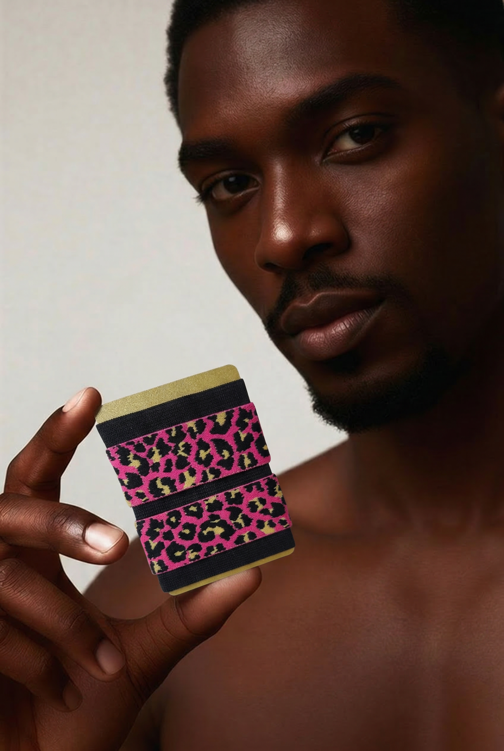 WALLETS - PINK YELLOW CHEETAH